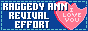 an 88x31 button for the raggedy ann revival effort website